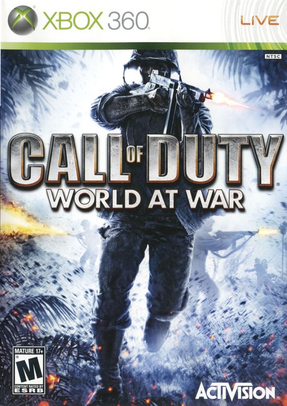 Call of Duty World at War box art for Xbox 360